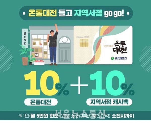대전시, 온통대전으로 지역서점 도서구입 추가 캐시백 10% 지급 - 서울 ...
