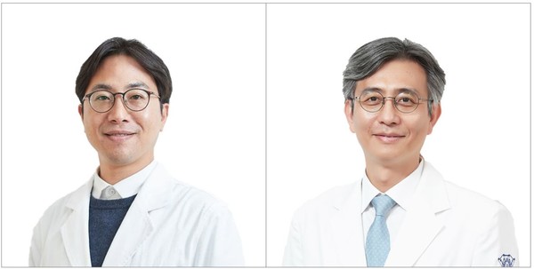 경희대병원 정형외과 백종훈, 이식혈관외과 안형준 교수 순(왼쪽부터)