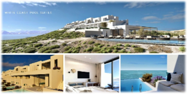 화이트 코스트풀 스위트(White Coast Pool Suites), 밀로(Milos) 그리스 호텔이 10일 신규 오픈 한다. (사진 제공 = 스몰럭셔리호텔그룹)