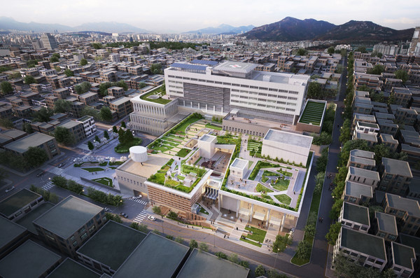 내년 3월 개관 예정인 성남시립의료원 성남아트리움 조감도. 사진/성남시