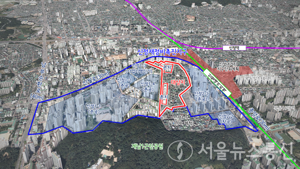 양천구 신정동 1200번지 일대 위치도 / 사진=서울시