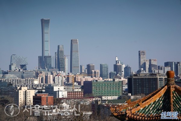 2020년 3월 4일 베이징 중심업무지구(CBD) 전경. / 사진=신화통신