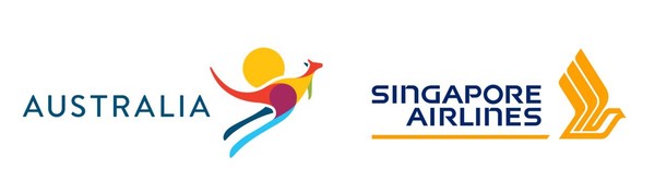 싱가포르항공 호주관광청 로고