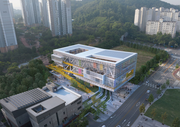 ‘흥덕 청소년문화의 집’과 ‘기흥국민체육센터’ 조감도. 사진/용인시