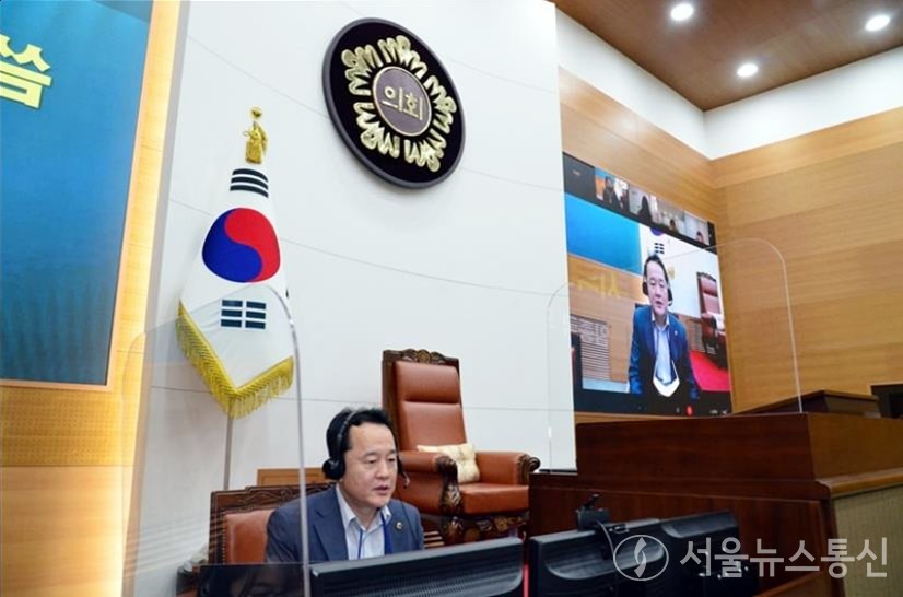 서울시의회, 청소년의회교실 개최. (서울시의회 사진 제공)