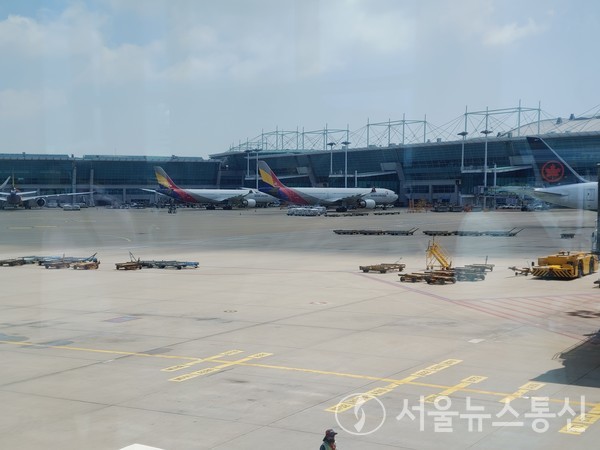 인천국제공항 출국장. / 사진 = 최정인 기자