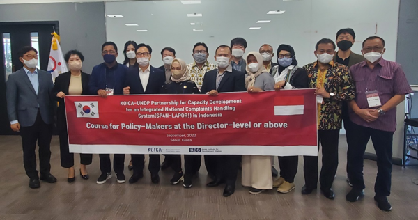 인도네시아 방문단이 22일 서울시 시민감사옴부즈만위원회를 방문하였다.