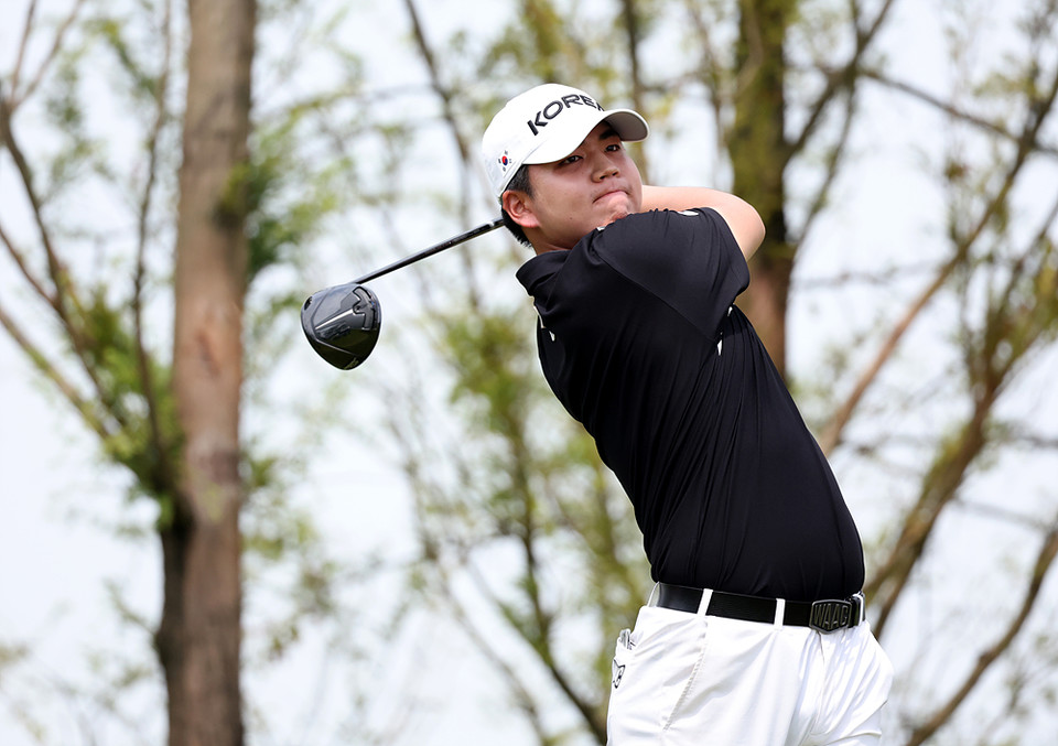 장유빈 (A) 2번홀 드라이버 티샷./KPGA