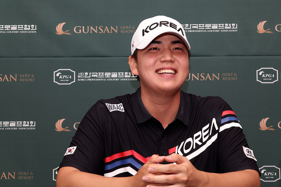 장유빈(A) 우승 인터뷰./KPGA