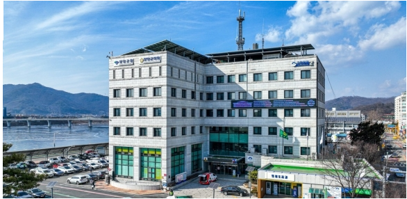 경기도 양평군의 군청·군의회 청사 전경