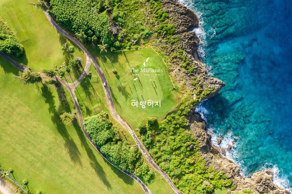 교원투어 여행이지, 사이판 골프 패키지 이미지./ 교원투어 