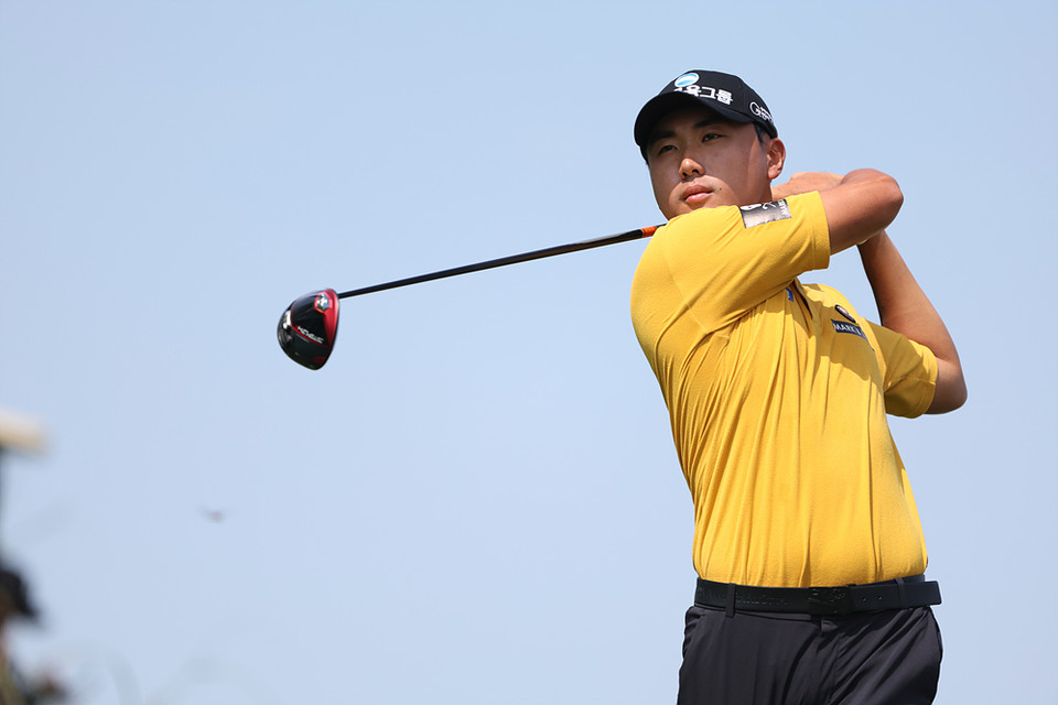 조우영(A) 7번홀 드라이버 티샷 /KPGA 