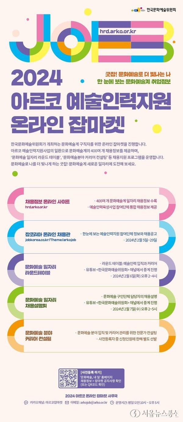 온라인 잡마켓 / 자료 = 한국문화예술위원회