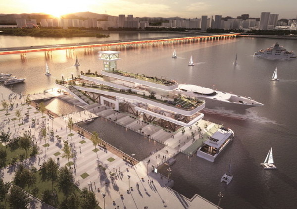 한강 계류시설 계획. /사진=서울시 제공