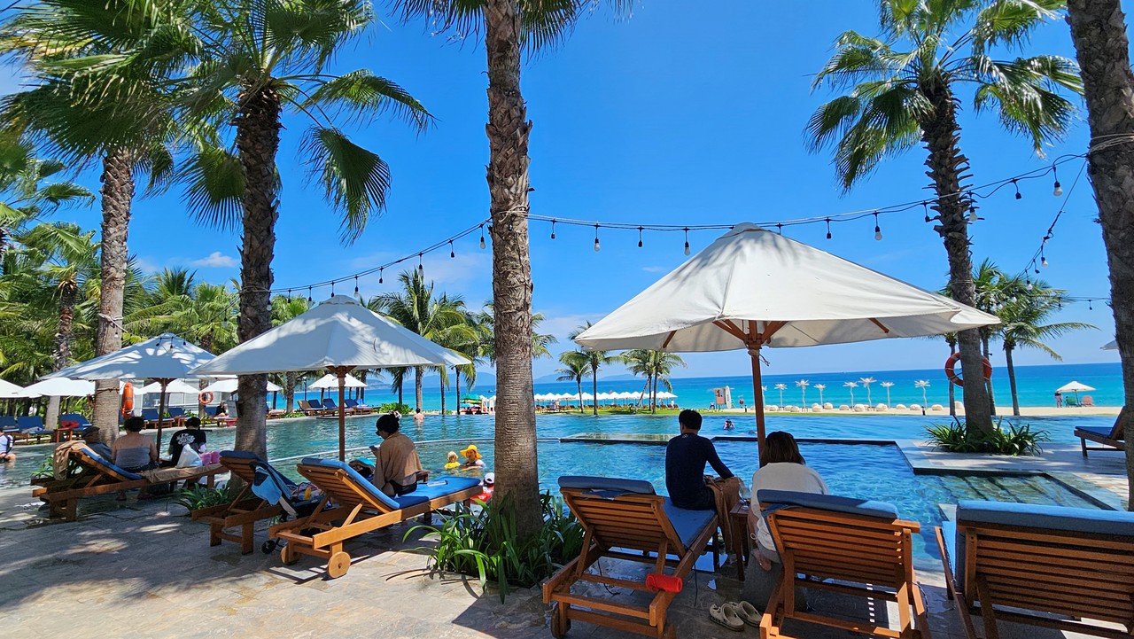 베트남의 대표 휴양지 나트랑(Nha Trang) ‘셀렉텀 노아 리조트 깜란’. 사진 이민희 기자 