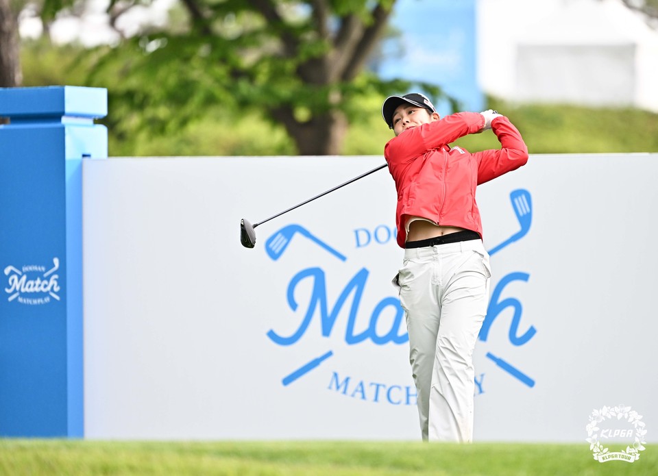 이소영 2024 두산메치플레이 16강전 1번홀 티샷