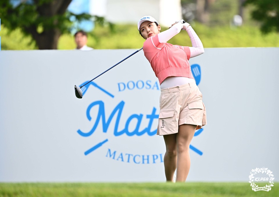 박도영 2024 두산메치플레이 16강 1번홀 티샷