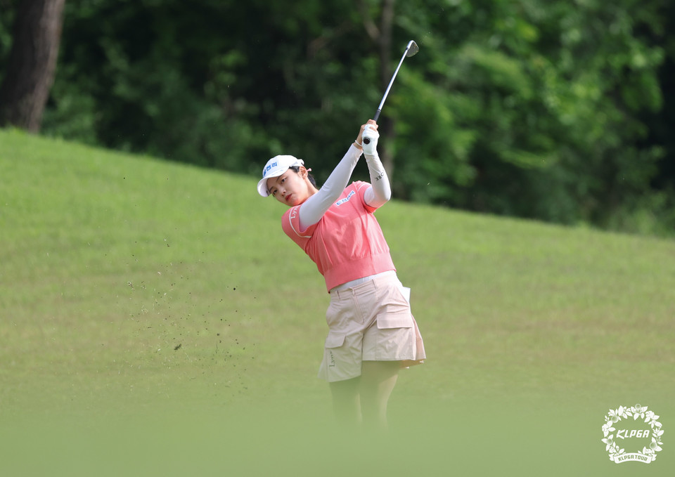 박도영 2024 두산메치플레이 16강전 1번홀 아이언샷