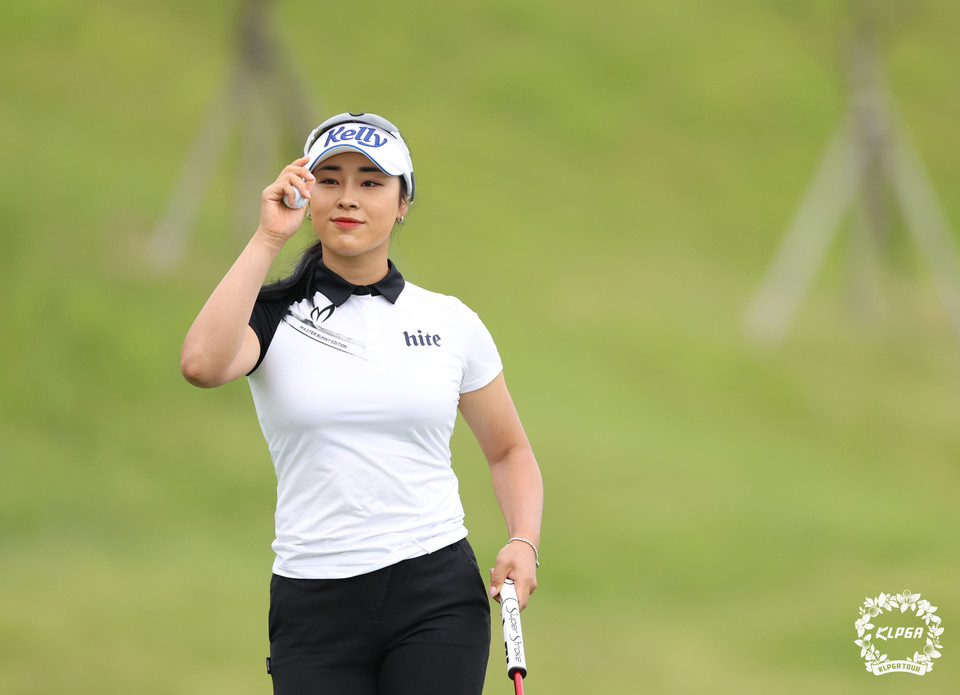 윤이나 2024 두산메치플레이 16강전 6번홀 파세이브 홀아웃