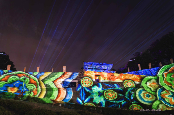 '2023년 문화유산 미디어아트(공주 공산성)' / 국가유산청 제공