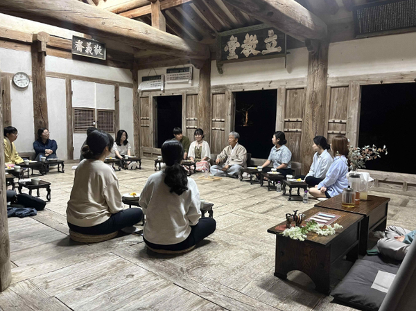 '2023년 세계유산축전(안동 ‘병산서원 스테이’ / 국가유산청 제공