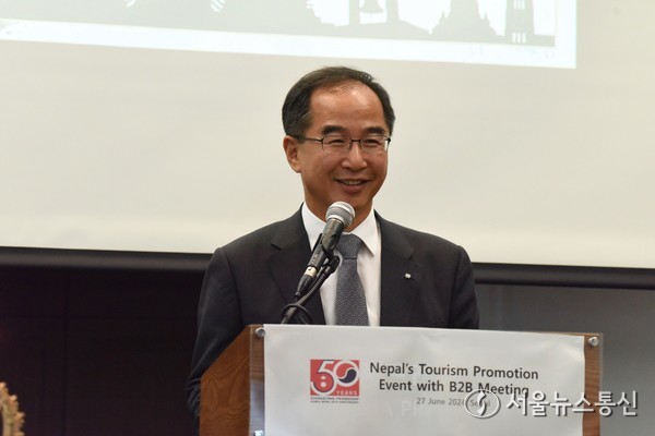 한국 산악회 변기태 회장