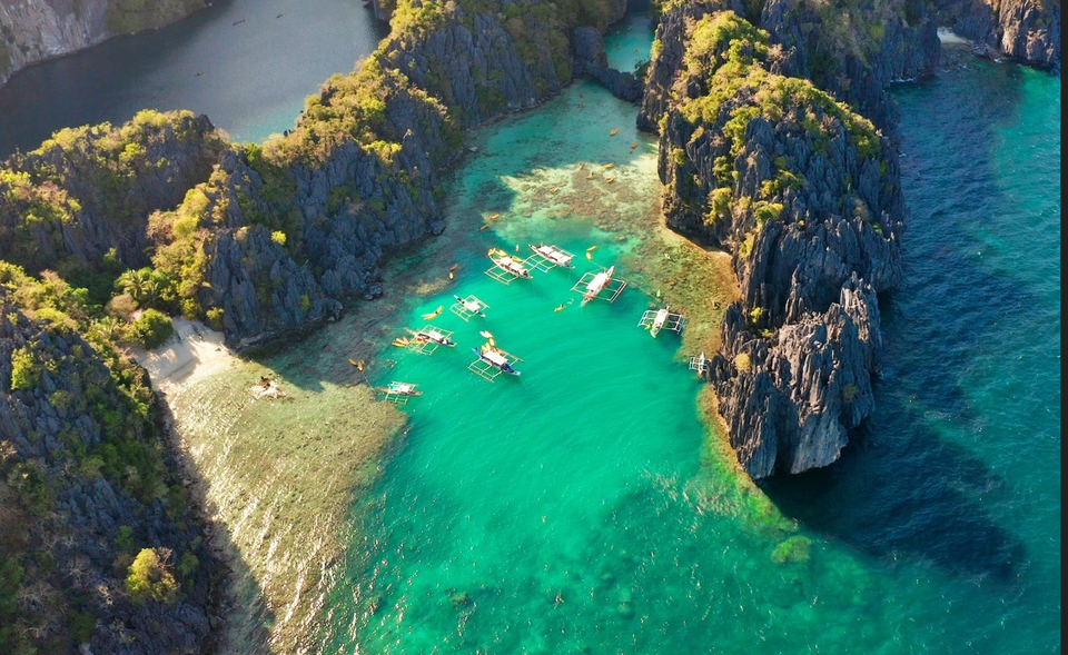 '필리핀의 숨겨진 진주'라 일컫는 엘니도 관광지 전경 (사진제공 필리핀관광부)