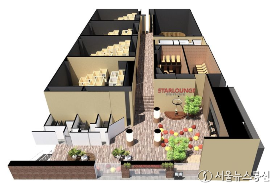 스타라운지 조감도. / 이미지 = 스타라운지코리아 제공