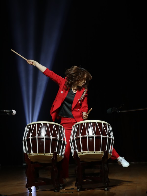 타악 연주자 표선아. (사진제공 부지화예술단)