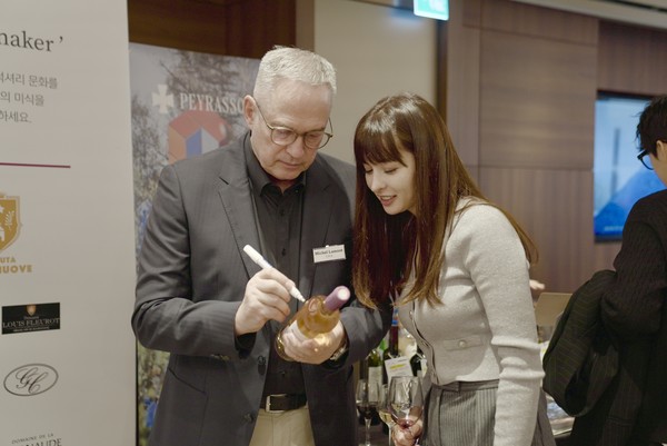 롯데호텔 와인 시음회 현장 
