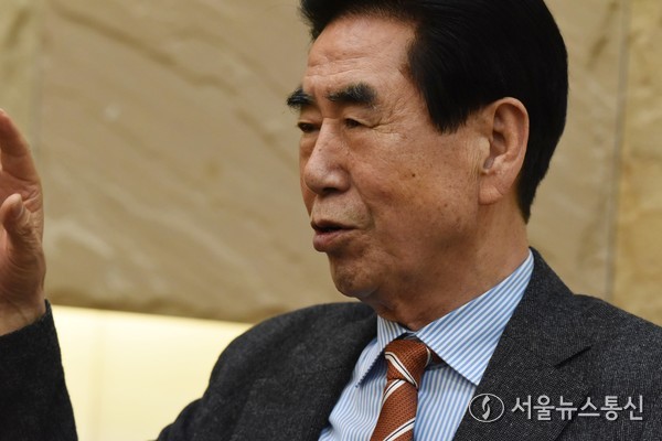 제27대 서울시관광협회장 도전하는 신중목 코트파 회장 2024.10.23. 사진 서울뉴스통신 이민희 기자 