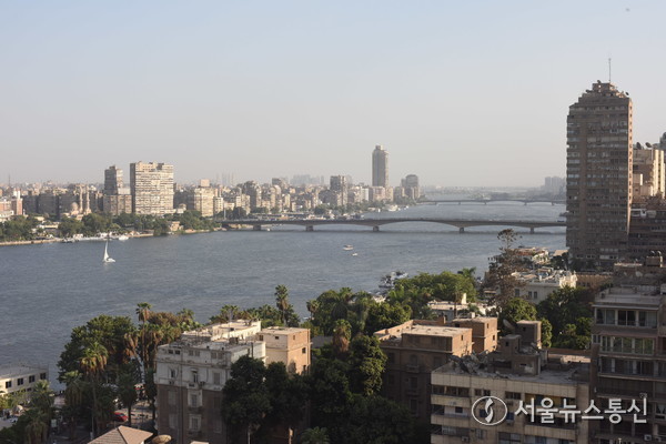 이집트 카이로 나일강 전경 (이집트, 현장 사진 이민희 기자) 