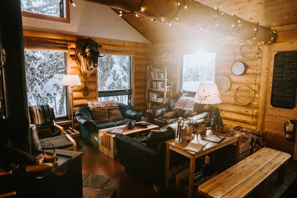 노스웨스트 준주 옐로나이프 ©Blachford Lake Lodge