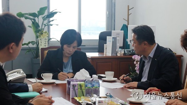 최민희 의원, 코레일 관계자 면담(24년 8월)