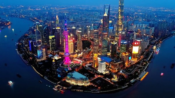 [교원투어_사진자료] 여행이지, 2025년 슬기로운 여행생활_중국 상해 야경