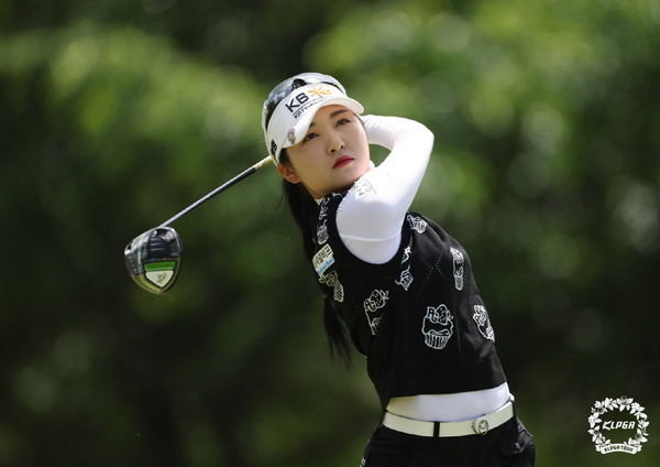 이예원 NH투자증권 레이디스 챔피언십 FR 4번홀 티샷 /사진제공 KLPGA 
