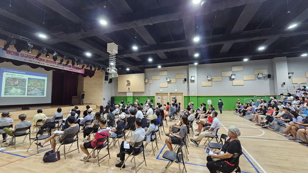 행신동 미래타운 주민설명회 / 사진 = 고양시