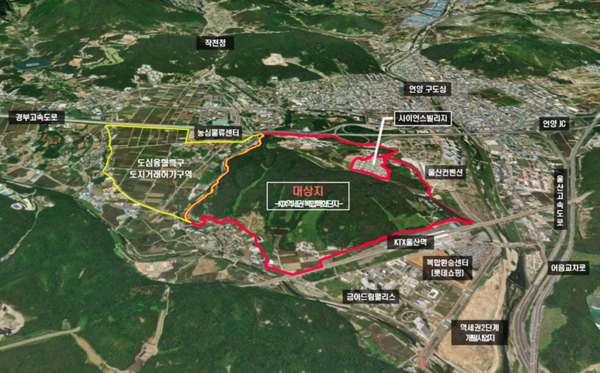 ‘KTX역세권 복합특화단지’ 153만 2460㎡의 경우 올해 2월 1일부터 내년 1월 31일까지 1년간, ‘도심융합특구’ 98만 6862㎡는 올해 2월 1일부터 오는 2028년 1월 31일까지 3년간, 토지거래허가구역으로 재지정된다.