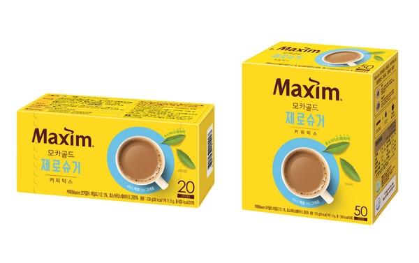 동서식품, '맥심 모카골드 제로슈거' 출시 (사진제공 동서식품)