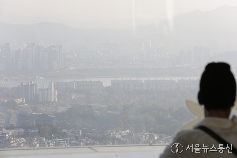 남산에서 바라본 서초구 아파트 모습 / 사진 = 서울뉴스통신 DB