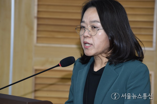 안희자 한국관광연구원 연구실장이 발표중이다.  