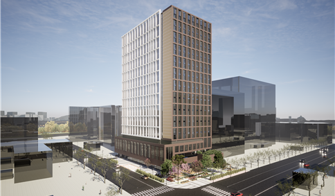 금천구 가산동 임대형기숙사 조감도 / 서울시 제공