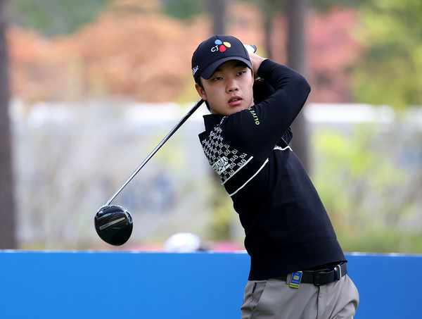 송민혁 1번홀 드라이버 티샷 /사진제공 KPGA