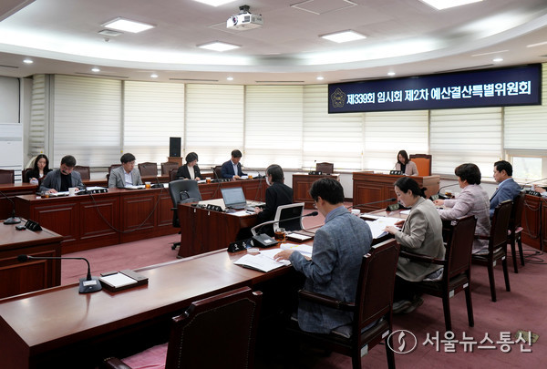 4월 24일 하남시의회 제339회 임시회 제2차 예산결산특별위원회. /사진_하남시의회 제공