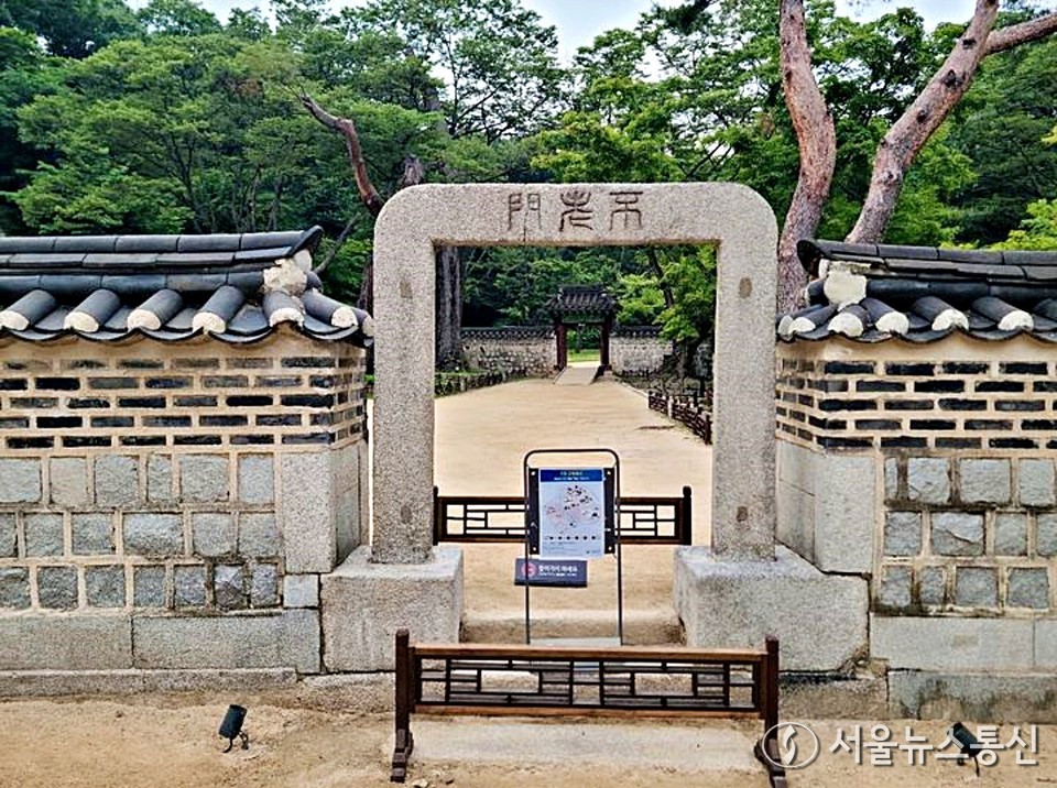 출입이 통제된 창덕궁 불로문 (2025.06.02) / 사진 = 국가유산청 제공