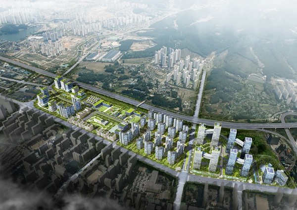 운암뜰 AI시티 조감도 [사진=이권재 페이스북]