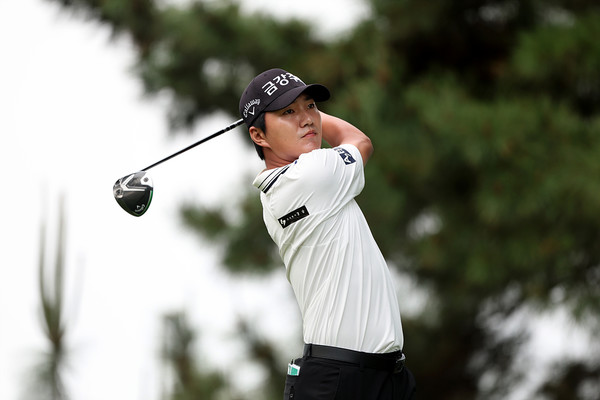 옥태훈 11번홀 드라이버 티샷