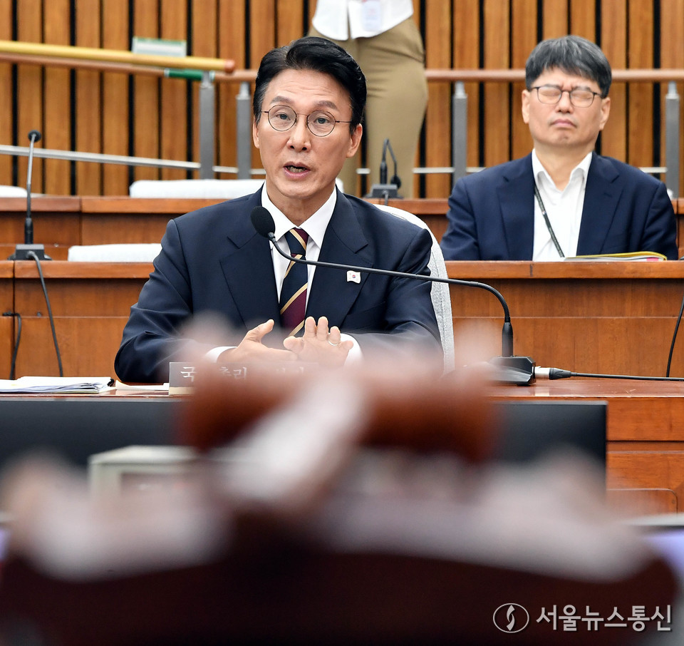 김민석 국무총리 후보자가 25일 서울 여의도 국회에서 열린 인사청문회에서 의원 질의에 답하고 있다. (2025.06.25) / 사진 = 서울뉴스통신 신현성 기자