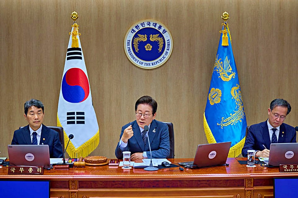 이재명 대통령이 24일 서울 용산 대통령실 청사에서 열린 국무회의에서 발언하고 있다. (2025.06.24) / 사진 = 대통령실 제공