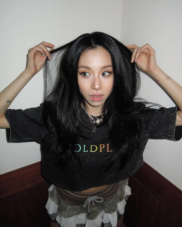 '트와이스' 채영 / 사진= 채영 인스타그램 갈무리